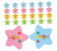 TOYANDONA 40pièces Jetons De Récompense Étoile Plastique pour Garçon Fille Outils Motivants pour Classe Et Reconnaissance des Comportements