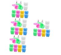TOYANDONA 48pièces Boîte De Rangement Pour Dents De Lait Conteneurs à Souvenirs Pour Garder Les Dents De Mémoires Précieuses