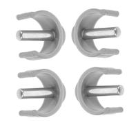 TOYANDONA 4pièces Accessoires De Fixation De c Pour Cannes Et Déambulateurs Lot De Pinces Goupille Compatibles Tubes Pour Personnes à Mobilité Réduite