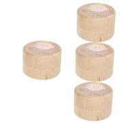 TOYANDONA 4pièces Boîte De Rangement Bois Pour Premières Coupes De Cheveux Coffre Souvenir Pour Bébés Garçons Et Filles Pour Conserver Les Souvenirs Enfance