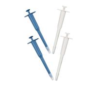 TOYANDONA 4pièces Distributeur De Nourriture pour Animaux De Compagnie à Poignée Latérale Outil De Distribution De Liquide pour Chats Et Chiens Poussoir à Pointe Souple pour Petits