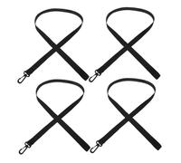 TOYANDONA 4pièces Laisse De Sécurité Pour Garçon Fille Ajustables Corde De Marche Pratique Pour Éviter Extérieur Pour Tout-petits Noir