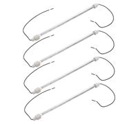 TOYANDONA 4pièces Lot de Tubes Chauffants De Rechange Accessoires pour Lampes Chauffantes De Four Et Poulailler Chauffage Extérieur Et Intérieur