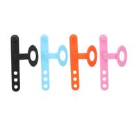 TOYANDONA 4pièces Porte-médiators pour Guitare Organiseur De Médiators avec Onglet pour Pouce Protège-médiators Et Grips Antidérapants Accessoires De Guitare