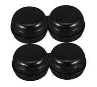 TOYANDONA 4pièces Protège-boutons de Cuisinière à Gaz de Brûleur et Verrous de Sécurité pour Four Kit de Protections Garçon Fille pour Plaques de Cuisson
