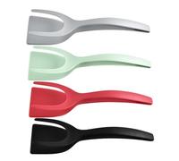 TOYANDONA 4pièces Spatule à Œufs pour Retourner Et Manipuler Aliments Ustensile De Cuisine avec Poignée Antidérapante pour Préparation Facile