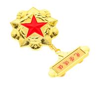TOYANDONA 5 badge en métal revers à revers insigne de rassemblement de soldat broche insigne broche broches en alliage insigne commémorative en alliage chiffon