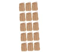 TOYANDONA 5 Ensembles Accessoire De Camping Outils De Démarrage De Jute Naturel pour Activités Extérieures Allume Pratique pour Camping Randonnée BBQ 3 Pièces * 5