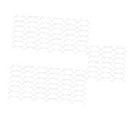 TOYANDONA 5 Ensembles Clips Acier Inoxydable Type W Pour Accessoires De Avec Fil Fixation Pratique Et Durable Pour Vitrage Et 25 Pièces * 5