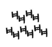TOYANDONA 5 Ensembles Guide De Câble pour Pédalier Support Plastique Friction avec Vis des Câbles pour Changement Compatible Cadre Route Et VTT Installation Facile sous Pédalier 2 Pièces * 5