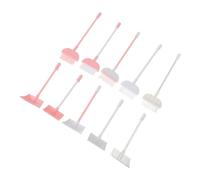 TOYANDONA 5 Ensembles Miniature Dollhouse Broom and Dustpan Set Detailed Cleaning Tools for Dolls Child Safe Rounded Edges Creative Role Playing Accessories
