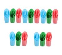 TOYANDONA 5 Ensembles Outils de Jardinage Multifonctionnels de Cuillères à Terre pour Transplantation et Désherbage Accessoires de Jardin Rose Vert et Bleu