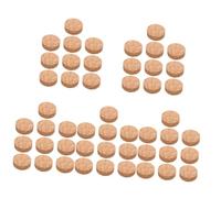 TOYANDONA 5 Ensembles Ronds Liège pour Pots De Fleurs sous De Jardin Multifonctionnels Protection Humidité Salissures pour Intérieur Extérieur 10 Pièces * 5
