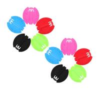 TOYANDONA 5 Paires Pédales pour Tricycle Garçon Fille Antidérapantes Repose Robustes Plastique Accessoires Faciles à Installer pour Garçon Fille Rose Rouge Vert Bleu Noir