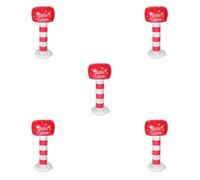 TOYANDONA 5 Pièces Boîte aux Lettres de Noël Gonflable sur Pied 42 Pouces