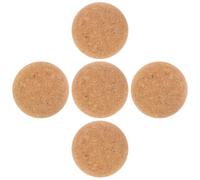 TOYANDONA 5 Pièces Bouchons Liège Bois Souple pour Bouteilles de Boissons Bouchons Liège Format pour Scellement Étanche de Flacons Verre