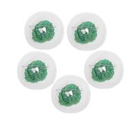 TOYANDONA 5 Pièces Couches Polyester Lampe à Gaz Manteaux avec Double Clip Tubulaire Accessoires de Lampe pour Camping Extérieur Résistant et Facile à Entretenir