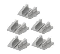 TOYANDONA 5 Pièces Jeu de Coin de Remplacement Aluminium pour Manche de Outils de Fixation Pratiques et pour Renforcement de Poignée