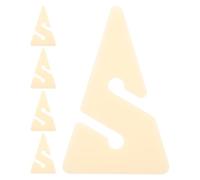 TOYANDONA 5 Pièces Marqueur Directionnel Triangulaire de Plongée pour | ABS Blanc, Forme Triangle Lumineuse, Visibilité sous L’eau, Résistance la Corrosion, Léger