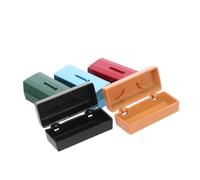 TOYANDONA 5 Pièces Miniature Dollhouse Toolbox Metal Tool Chest Mini Storage Box for Creative Play and Dollhouse Decoration