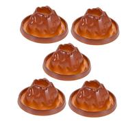 TOYANDONA 5 pièces Modèles de pour Expériences Scientifiques Bases Robustes pour Éruptions Volcaniques Kit Éducatif DIY pour Garçon Fille et Écoles