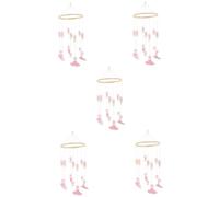 TOYANDONA 5 Pièces Pendentif Lit Bébé Pour Les Hommes Qui Ont Tout Accessoires De Crèche Carillons Éoliens Commémoratifs Hommes Pour Papa Fille Feutre Suite De Bébé