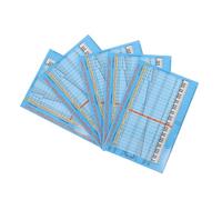 TOYANDONA 5 Pièces Piano Accessories For Beginners Removable Color-coded Keyboard Note Stickers With Music Notation And Scale Charts Easy To Use Piano Learning Tools