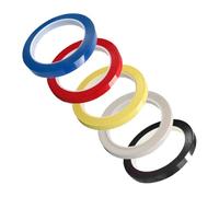 TOYANDONA 5 pièces Rubans de Position pour Touche de Violon et Violoncelle Colorés pour Débutants Autocollants Guide de Doigt pour Précision et Apprentissage Facile