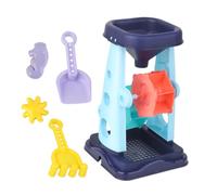 TOYANDONA 5 pièces Set Jouets Plage Garçon Fille avec Pelle Sable Entonnoir Créatif Sécurisé pour Garçons Filles Usage Extérieur Piscine Bac à Sable Couleur Aléatoire Couleur Aléatoire