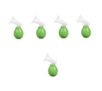 TOYANDONA 5 Pièces Tire-lait Manuel Appareil Pour Bébé De Stockage De Lait Débloqueur Ventouse Tire-lait Ventouses Outil D'aspiration Du Lait Maternel Plastique Caoutchouc Green