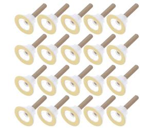 TOYANDONA 50 Bâtonnets de Moxa Artisanaux Traditionnels avec Support en Plastique Pilier de Moxa Moxibustion à Domicile Salon Accessoire Solide pour Fatigue et Atténuation