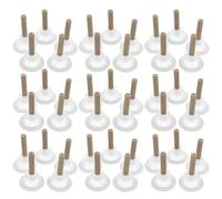 TOYANDONA 50 Bâtonnets de Moxa Épaissis avec Base en Plastique pour Moxibustion à Domicile et Institut de Beauté Kit Portable Multifonction pour Soulagement et Stimulation Circulation