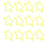 TOYANDONA 50 Élastiques Magiciens D’Étoile Pentagonale Accessoires pour Spectacles de Magie et Halloween Haute Élasticité Usage Scène et Fêtes Lot Créatif 50 Pièces