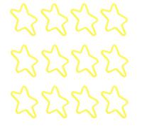 TOYANDONA 50 Élastiques Magiques D’Étoile - Caoutchouc Haute Élasticité - Accessoire pour Tours de Magie Spectacles et Fêtes - Lot de 50 Pièces - Accessoires de Scène Truqués