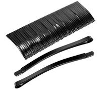 TOYANDONA 50 Épingles à Cheveux Noires en Métal pour Coiffure, Résistantes et Réutilisables, Accessoires Simples et Classiques, pour Voyage ou Paquet de Sport