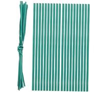 TOYANDONA 50 pièces Attaches Plastique pour Plantes Jardinage Réutilisables Lien de Soutien Durable et Souple pour Câbles Fils et Plantes Organisateur de Câbles Polyvalent