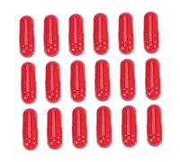 TOYANDONA 50 Pièces Capsules de Faux Sang pour Bouche Capsules Sang Lavables pour Maquillage Halloween Accessoires Cosplay Vampire et Fête Effets Spéciaux Réalistes pour et