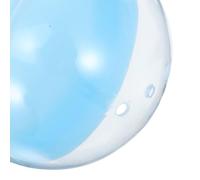 TOYANDONA 50 pièces Capsules Rondes Translucides Macaron Boîtes Plastiques Vides Rechargeables DIY pour Jouets Distributeurs Cadeaux Fête Garçon Fille