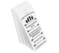 TOYANDONA 50 pièces Cartes de Soin pour Gobelets avec Paille Instructions Claires Entretien Inserts Pratiques pour Guide Utilisation Compacte pour Emballage et Distribution