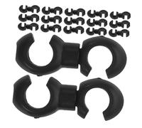 TOYANDONA 50 pièces Clips de Câble S-hook pour Frein et Dérailleur Organisateur de Câbles Support de Durite Frein Vtt et Route Installation Facile pour Meilleure Performance et Confort de