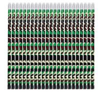 TOYANDONA 50 Pièces Crayons de Camouflage en Bois, Ergonomiques | Petits et Légers, Pratiques à Ranger, Style Spécial Unique, pour Écrire un Journal et Dessiner