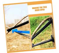 TOYANDONA 50 pièces Écarteurs de Branches Réglables pour Arbres Fruitiers Petits Noirs Grands Bleus Outils Plastique Robustes pour Entraînement et Soutien des Branches