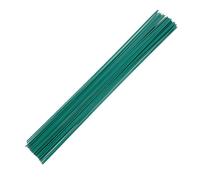 TOYANDONA 50 pièces Fil Floral Vert Tiges Métalliques pour Fleurs Artificielles Accessoires DIY pour Bouquets et Décorations Tuteur de Jardinage Polyvalent