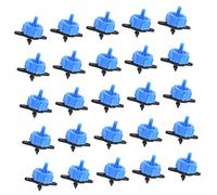 TOYANDONA 50 Pièces Goutteur Irrigation à Pression Compensée Lot pour Jardin Potager et Verdure H Eau Installation Facile et Pratique
