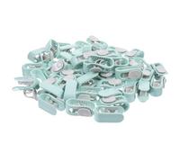 TOYANDONA 50 pièces Lot de Clips de Couette Invisibles Fixeurs de Draps Anti-déplacement pour Lits Pinces Pratiques et Faciles à Installer pour Housses Draps et Couettes Vert
