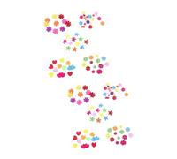 TOYANDONA 520 Pièces Faux Accessoires De Fleurs Décor à La Main Applique De Fleurs En Tissu En Feutrine Auto-adhésives Fleur En Tissu Matériaux Faits à La Main Tournesol
