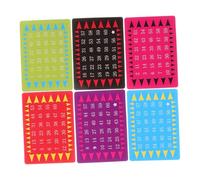 TOYANDONA 5ensembles Cartes De Prédiction Mentale Jeu De Télépathie pour Spectacles De Trucs De Scène Et Divertissement Famille