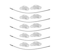 TOYANDONA 5ensembles Fixations Murales Pour Meubles Kit De Antichute Pour Étagères Et Accessoires Pour Installation Facile Pour Sécurisation Meubles Maison
