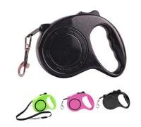 TOYANDONA 5m Laisse Télescopique Automatique pour Chien De Corde De Traction Rétractable avec Poignée Confortable