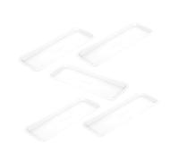 TOYANDONA 5pièces Bac à Eau pour Plantes Rectangulaire Plateau pour Pot De Fleurs Bac Récupérateur Eau pour Jardiner Soucoupe pour Plantes